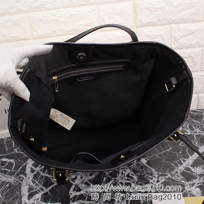 BURBERRY巴寶莉 官網同步 時尚購物袋 四季爆款 22585  Bhq1011